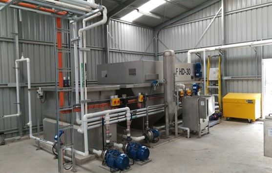 Primary Dissolved Air Flotation (DAF) Tank